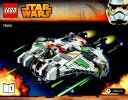 Notice / Instructions de Montage - LEGO - Star Wars - 75053 - Le Ghost: Page 1