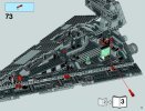 Notice / Instructions de Montage - LEGO - Star Wars - 75055 - Imperial Star Destroyer™: Page 73