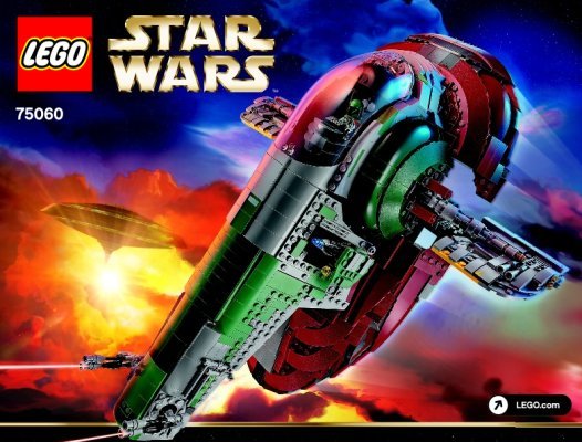 Notice / Instructions de Montage - LEGO - Star Wars - 75060 - Slave I™: Page 1