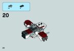 Notice / Instructions de Montage - LEGO - Star Wars - 75072 - ARC-170 Starfighter™: Page 20