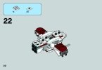 Notice / Instructions de Montage - LEGO - Star Wars - 75072 - ARC-170 Starfighter™: Page 22