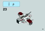 Notice / Instructions de Montage - LEGO - Star Wars - 75072 - ARC-170 Starfighter™: Page 23