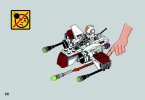 Notice / Instructions de Montage - LEGO - Star Wars - 75072 - ARC-170 Starfighter™: Page 28