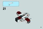 Notice / Instructions de Montage - LEGO - Star Wars - 75072 - ARC-170 Starfighter™: Page 21