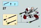 Notice / Instructions de Montage - LEGO - Star Wars - 75072 - ARC-170 Starfighter™: Page 27