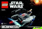 Notice / Instructions de Montage - LEGO - Star Wars - 75073 - Vulture Droid™: Page 1