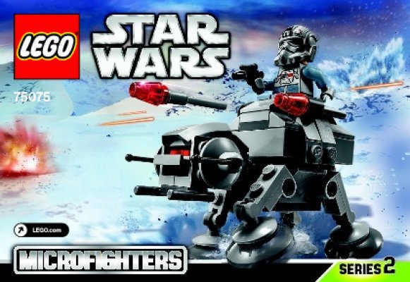 Notice / Instructions de Montage - LEGO - Star Wars - 75075 - AT-AT™: Page 1