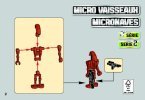 Notice / Instructions de Montage - LEGO - Star Wars - 75077 - Homing Spider Droid™: Page 2