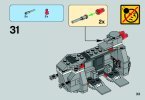 Notice / Instructions de Montage - LEGO - Star Wars - 75078 - Transport de l'Armée Impériale: Page 33