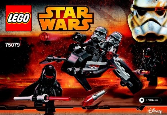 Notice / Instructions de Montage - LEGO - Star Wars - 75079 - Shadow Troopers: Page 1