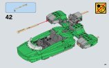 Notice / Instructions de Montage - LEGO - Star Wars - 75091 - Flash Speeder™: Page 77