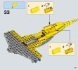 Notice / Instructions de Montage - LEGO - Star Wars - 75092 - Naboo Starfighter™: Page 43