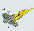 Notice / Instructions de Montage - LEGO - Star Wars - 75092 - Naboo Starfighter™: Page 55