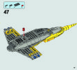 Notice / Instructions de Montage - LEGO - Star Wars - 75092 - Naboo Starfighter™: Page 57