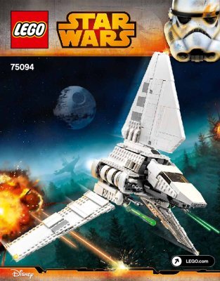 Notice / Instructions de Montage - LEGO - Star Wars - 75094 - Imperial Shuttle Tydirium™: Page 1