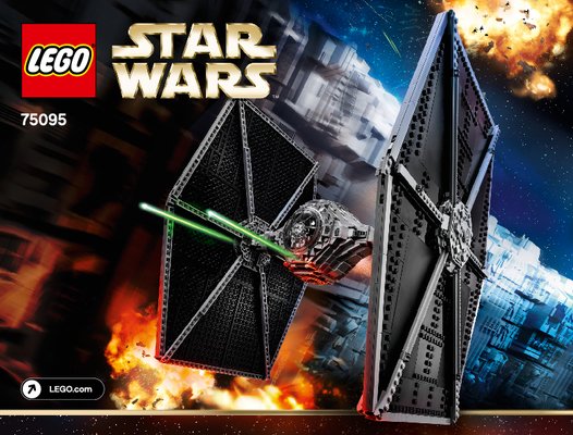 Notice / Instructions de Montage - LEGO - Star Wars - 75095 - TIE Fighter™: Page 1