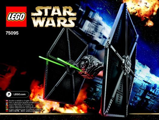 Notice / Instructions de Montage - LEGO - Star Wars - 75095 - TIE Fighter™: Page 1