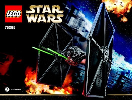 Notice / Instructions de Montage - LEGO - Star Wars - 75095 - TIE Fighter™: Page 1