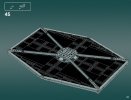 Notice / Instructions de Montage - LEGO - Star Wars - 75095 - TIE Fighter™: Page 125