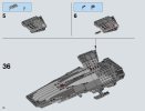 Notice / Instructions de Montage - LEGO - Star Wars - 75096 - Sith Infiltrator™: Page 36