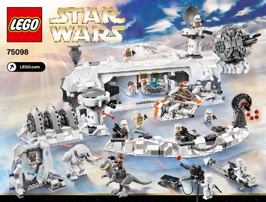 Notice / Instructions de Montage - LEGO - Star Wars - 75098 - L'attaque de Hoth™: Page 1