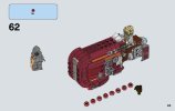 Notice / Instructions de Montage - LEGO - Star Wars - 75099 - Rey's Speeder™: Page 43