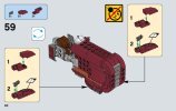 Notice / Instructions de Montage - LEGO - Star Wars - 75099 - Rey's Speeder™: Page 40