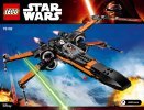 Notice / Instructions de Montage - LEGO - Star Wars - 75102 - Poe's X-Wing Fighter™: Page 1