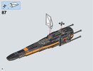 Notice / Instructions de Montage - LEGO - Star Wars - 75102 - Poe's X-Wing Fighter™: Page 70