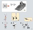 Notice / Instructions de Montage - LEGO - Star Wars - 75103 - First Order Transporter™: Page 117