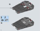 Notice / Instructions de Montage - LEGO - Star Wars - 75104 - Kylo Ren’s Command Shuttle™: Page 110