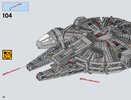 Notice / Instructions de Montage - LEGO - Star Wars - 75105 - Millennium Falcon™: Page 158