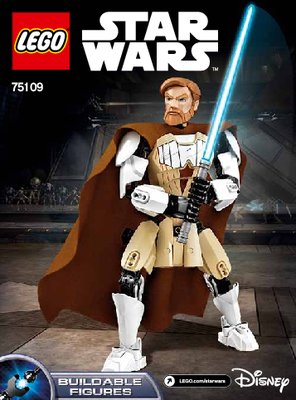 Notice / Instructions de Montage - LEGO - Star Wars - 75109 - Obi-Wan Kenobi™: Page 1