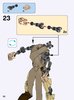 Notice / Instructions de Montage - LEGO - Star Wars - 75113 - Rey: Page 22