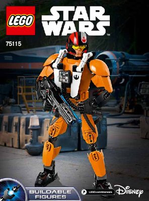 Notice / Instructions de Montage - LEGO - Star Wars - 75115 - Poe Dameron™: Page 1