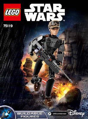 Notice / Instructions de Montage - LEGO - Star Wars - 75119 - Sergente Jyn Erso™: Page 1