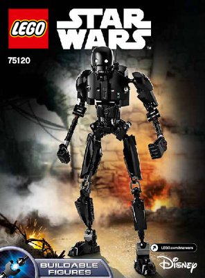 Notice / Instructions de Montage - LEGO - Star Wars - 75120 - K-2SO™: Page 1