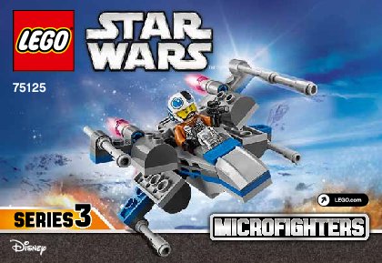 Notice / Instructions de Montage - LEGO - Star Wars - 75125 - Resistance X-Wing Fighter™: Page 1