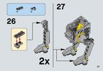 Notice / Instructions de Montage - LEGO - Star Wars - 75130 - AT-DP™: Page 17