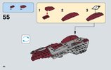 Notice / Instructions de Montage - LEGO - Star Wars - 75135 - Obi-Wan’s Jedi Interceptor™: Page 40