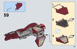 Notice / Instructions de Montage - LEGO - Star Wars - 75135 - Obi-Wan’s Jedi Interceptor™: Page 43