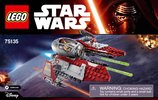 Notice / Instructions de Montage - LEGO - Star Wars - 75135 - Obi-Wan’s Jedi Interceptor™: Page 1