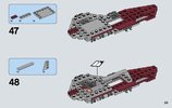 Notice / Instructions de Montage - LEGO - Star Wars - 75135 - Obi-Wan’s Jedi Interceptor™: Page 33