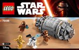 Notice / Instructions de Montage - LEGO - Star Wars - 75136 - Droid™ Escape Pod: Page 1