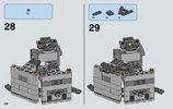 Notice / Instructions de Montage - LEGO - Star Wars - 75137 - Chambre de congélation carbonique: Page 22