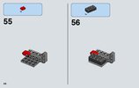 Notice / Instructions de Montage - LEGO - Star Wars - 75137 - Chambre de congélation carbonique: Page 44