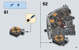 Notice / Instructions de Montage - LEGO - Star Wars - 75137 - Chambre de congélation carbonique: Page 47