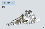 Notice / Instructions de Montage - LEGO - Star Wars - 75138 - Hoth™ Attack: Page 29