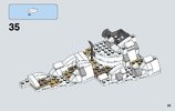 Notice / Instructions de Montage - LEGO - Star Wars - 75138 - Hoth™ Attack: Page 35