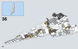 Notice / Instructions de Montage - LEGO - Star Wars - 75138 - Hoth™ Attack: Page 36